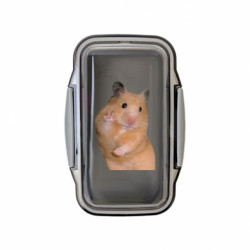 Ланч бокс Leo Милий хом'як мем - FATLINE Ланч бокс Leo Милий хом'як мем