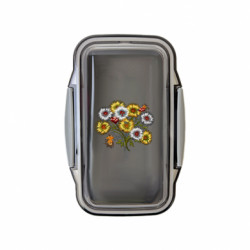 Ланч бокс Leo Імітація вишивки кульбаби - FATLINE Ланч бокс Leo Імітація вишивки кульбаби