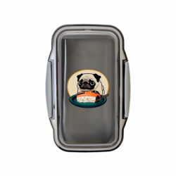 Ланч бокс Leo Мопс та їжа. - FATLINE Ланч бокс Leo Мопс та їжа.