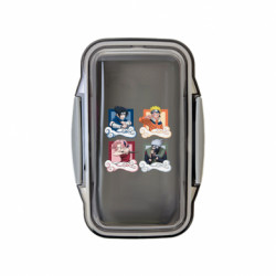 Ланч бокс Leo Naruto team 7 in action - FATLINE Ланч бокс Leo Naruto team 7 in action