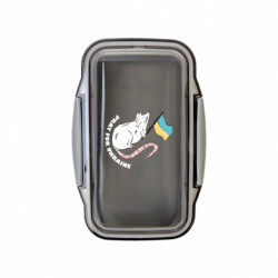 Ланч бокс Leo Пацюк Pray For Ukraine - FATLINE Ланч бокс Leo Пацюк Pray For Ukraine