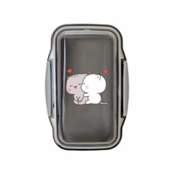 Ланч бокс Leo Peach and Goma Cutie Cats - FATLINE Ланч бокс Leo Peach and Goma Cutie Cats