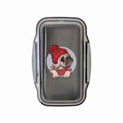 Ланч бокс Leo Pug And Coffee - FATLINE Ланч бокс Leo Pug And Coffee