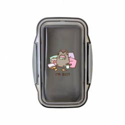 Ланч бокс Leo Pusheen I'm Busy - FATLINE Ланч бокс Leo Pusheen I'm Busy