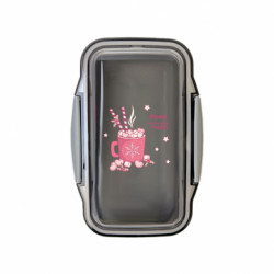 Ланч бокс Leo Різдвяна чашка гарячого какао з маршмеллоу - FATLINE Ланч бокс Leo Різдвяна чашка гарячого какао з маршмеллоу