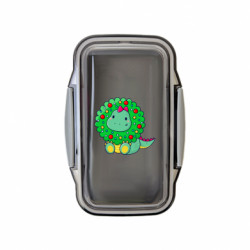 Ланч бокс Leo Різдвяний динозавр - FATLINE Ланч бокс Leo Різдвяний динозавр