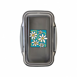 Ланч бокс Leo Ромашки на блакитному - FATLINE Ланч бокс Leo Ромашки на блакитному