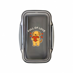 Ланч бокс Leo Собака з сердечком - FATLINE Ланч бокс Leo Собака з сердечком