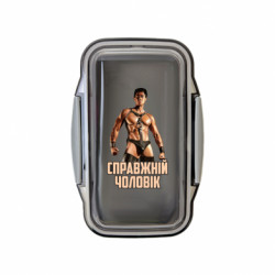 Ланч бокс Leo Справжній чоловік гачімучі - FATLINE Ланч бокс Leo Справжній чоловік гачімучі