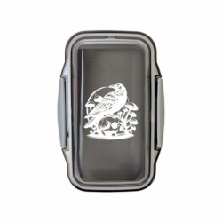 Ланч бокс Leo Ворон сидить на черепі з грибами - FATLINE Ланч бокс Leo Ворон сидить на черепі з грибами