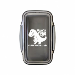 Ланч бокс Leo Якщо ти щасливий і знаєш це, плескай у долоні... оу - FATLINE Ланч бокс Leo Якщо ти щасливий і знаєш це, плескай у долоні... оу