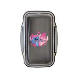 Ланч бокс Leo Закохані Стіч та Енжел - FATLINE Ланч бокс Leo Закохані Стіч та Енжел