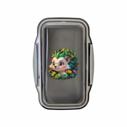 Ланч бокс Leo Зелений їжачок у сукулентах - FATLINE Ланч бокс Leo Зелений їжачок у сукулентах