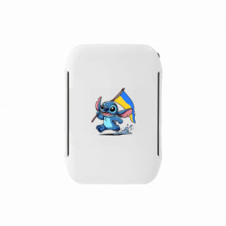 Ланч-бокс Sunny Стич с украинским флагом - FATLINE Ланч-бокс Sunny Стич с украинским флагом