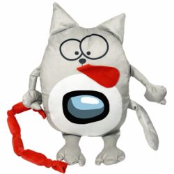 М'яка іграшка Котик Among Us Visor - FATLINE М'яка іграшка Котик Among Us Visor