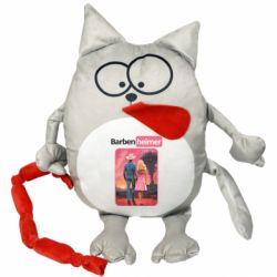 М'яка іграшка Котик Барбенхеймер-Барбі Опенхеймер - FATLINE М'яка іграшка Котик Барбенхеймер-Барбі Опенхеймер