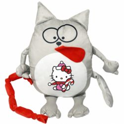 Мягкая игрушка Котик Christmas Kitty with candy - FATLINE Мягкая игрушка Котик Christmas Kitty with candy
