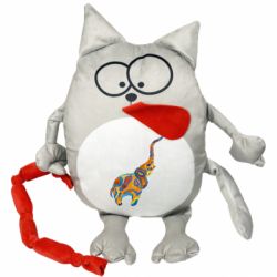 М'яка іграшка Котик Фарбований слоник - FATLINE М'яка іграшка Котик Фарбований слоник