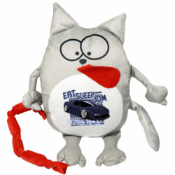 М'яка іграшка Котик Honda NSX Eat, sleep, JDM - FATLINE М'яка іграшка Котик Honda NSX Eat, sleep, JDM