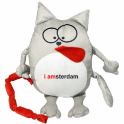 М'яка іграшка Котик I amsterdam - FATLINE М'яка іграшка Котик I amsterdam