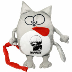 М'яка іграшка Котик Kaneki Dead Inside - FATLINE М'яка іграшка Котик Kaneki Dead Inside