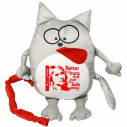 М'яка іграшка Котик Kurt Cobain - FATLINE М'яка іграшка Котик Kurt Cobain