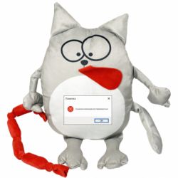 Мягкие игрушки Котик