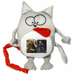 М'які іграшки Котик