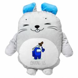 М'яка іграшка Мишеня AMONG US - Сінй з шаблею! - FATLINE М'яка іграшка Мишеня AMONG US - Сінй з шаблею!
