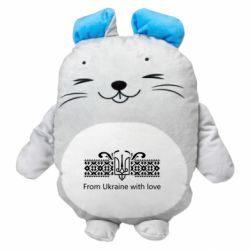 М'яка іграшка Мишеня From Ukraine With Love Герб - FATLINE М'яка іграшка Мишеня From Ukraine With Love Герб