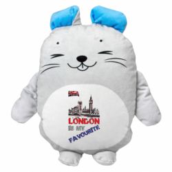 М'яка іграшка Мишеня Лондон кольоровий - FATLINE М'яка іграшка Мишеня Лондон кольоровий