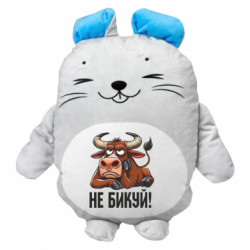Мягкая игрушка Мышонок Не Быкуй_color! - FATLINE Мягкая игрушка Мышонок Не Быкуй_color!
