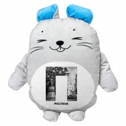 Мягкая игрушка Мышонок Poltava Black & White - FATLINE Мягкая игрушка Мышонок Poltava Black & White