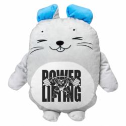 М'яка іграшка Мишеня Powerlifting logo - FATLINE М'яка іграшка Мишеня Powerlifting logo