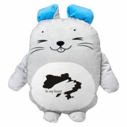 М'яка іграшка Мишеня Серцем з Україною - FATLINE М'яка іграшка Мишеня Серцем з Україною