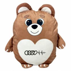 Мягка игрушка Медвежонок Audi heart rate - FATLINE Мягка игрушка Медвежонок Audi heart rate