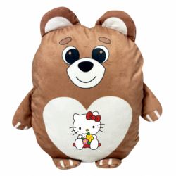 Мягка игрушка Медвежонок Kitty с букетиком - FATLINE Мягка игрушка Медвежонок Kitty с букетиком