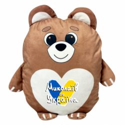 М'яка іграшка Ведмежа Миколаїв - це Україна - FATLINE М'яка іграшка Ведмежа Миколаїв - це Україна