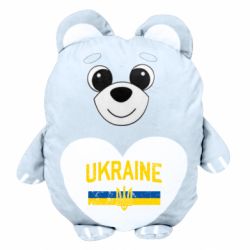 М'яка іграшка Ведмежа Ukraine, Прапор та Герб України - FATLINE М'яка іграшка Ведмежа Ukraine, Прапор та Герб України