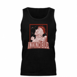 Мужская майка Постер Неуязвимого