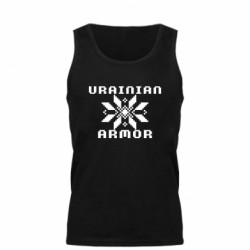 Мужская майка УКРАИНСКАЯ БРОНЯ - FATLINE Мужская майка УКРАИНСКАЯ БРОНЯ