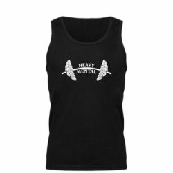 Майка чоловіча Важкий психічно - FATLINE Майка чоловіча Важкий психічно