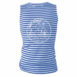 Майка-тельняшка I hate people - camper - FATLINE Майка-тельняшка I hate people - camper