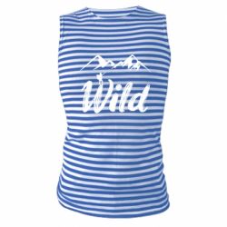 Майка-тельняшка Wild - FATLINE Майка-тельняшка Wild