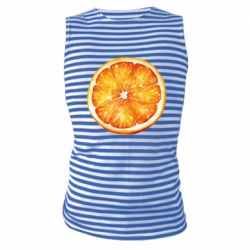 Майка-тельняшка Апельсин - FATLINE Майка-тельняшка Апельсин