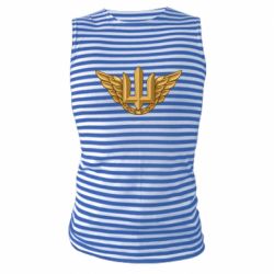 Майка-тельняшка Беретный знак Воздушных сил Вооруженных сил Украины