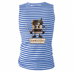 Майка-тельняшка Cappuccino Assassino - FATLINE Майка-тельняшка Cappuccino Assassino