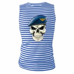 Майка-тельняшка Череп. Воздушные силы Украины - FATLINE Майка-тельняшка Череп. Воздушные силы Украины