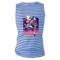 Майка-тельняшка Луз с палисманом - FATLINE Майка-тельняшка Луз с палисманом