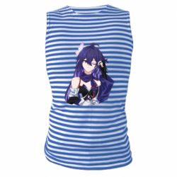 Майка-тельняшка Милая Зеле - FATLINE Майка-тельняшка Милая Зеле